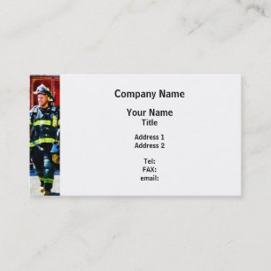 Fireman Visitekaartje