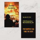 Fireman visitekaartjes (Voorkant / Achterkant)