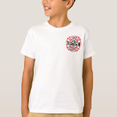 Fireman, voeg naam toe aan shirt (Voorkant)