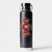 Fireman Waterfles (Achterkant)