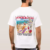 Fireman Willy Beach Patrol T-shirt (Achterkant)