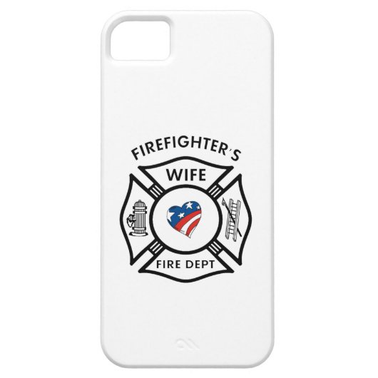 Fireman Wives USA Case-Mate iPhone Case (Achterkant)
