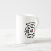 Fireman Wives USA Porselein Kop (Voorkant rechts)