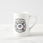 Fireman Wives USA Porselein Kop (Rechts)