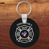 Fireman Wives USA Sleutelhanger (Voorkant)