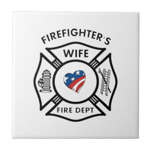 Fireman Wives USA Tegeltje