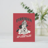 Fireman: You Should See My Other Hose Briefkaart (Staand voorkant)