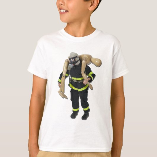 FiremanCarryPerson042911 T-shirt (Voorkant)