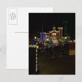 Firemans die kerstmis aan het landen zijn feestdagenkaart (Voorkant / Achterkant)