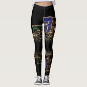 Firemans die kerstmis aan het landen zijn leggings (Voorkant)