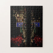 Firemans die kerstmis aan het landen zijn legpuzzel (Verticaal)