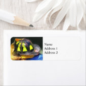 Firemans helm op uniform etiket (Insitu)