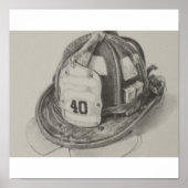 FIREMAN'S HELMAT POSTER (Voorkant)