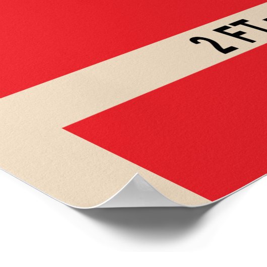 Fireman's Ladder Growth Chart Poster (Hoek)