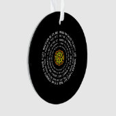Firemans Prayer, brandweerman Motivatie Ornament (voorkant)