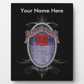 Firemans Prayer_ Fotoplaat