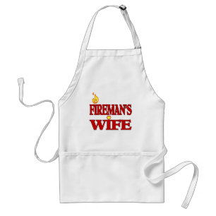 Firemans vrouw standaard schort