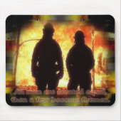 Firemen Mousepad Muismat (Voorkant)