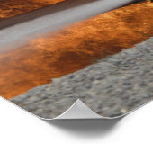 Firemen neutraliseren een brand poster (Hoek)