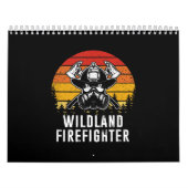 Firemen Reto Sunset brandweerman Kalender (Hoes)