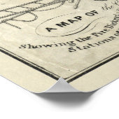 Firemen's Map of NYC in 1834 -  FDNY Poster (Hoek)