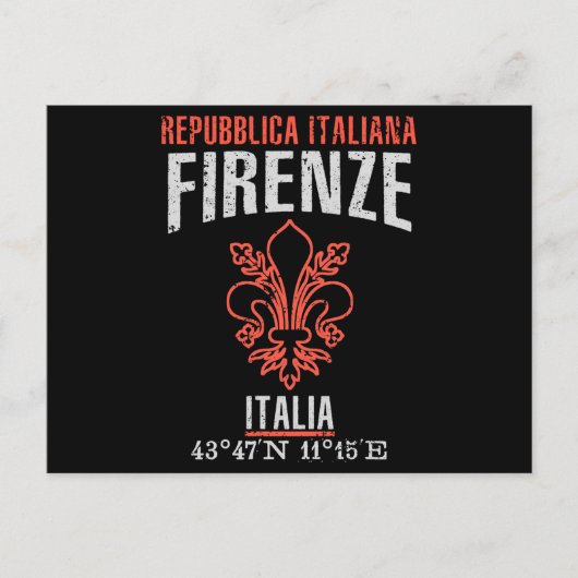 Firenze Briefkaart (Voorkant)