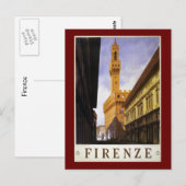 Firenze Briefkaart (Voorkant / Achterkant)