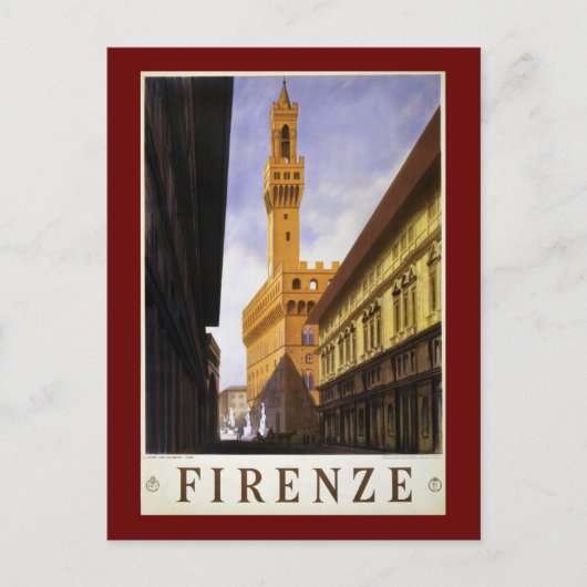 Firenze Briefkaart (Voorkant)