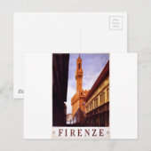 Firenze Briefkaart (Voorkant / Achterkant)