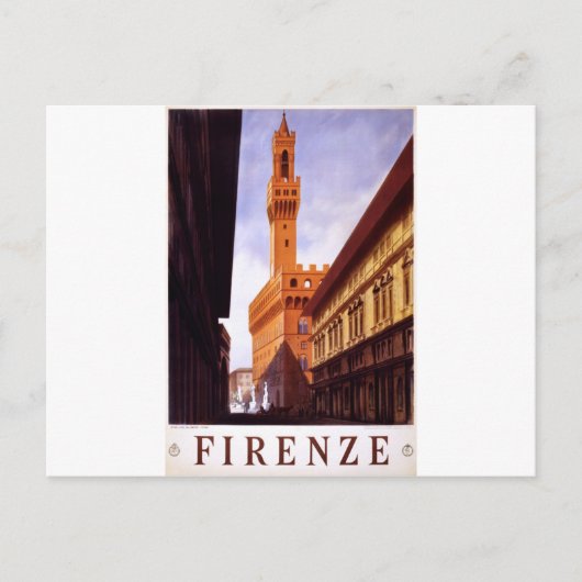 Firenze Briefkaart (Voorkant)