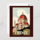 Firenze Briefkaart (Voorkant / Achterkant)
