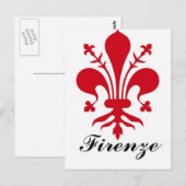 Firenze Briefkaart (Voorkant / Achterkant)