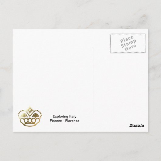 Firenze Duomo - Baptistry Briefkaart (Achterkant)