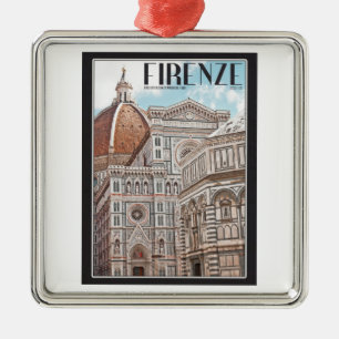 Firenze Duomo Metalen Ornament
