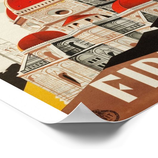 FIRENZE DUOMO POSTER (Hoek)