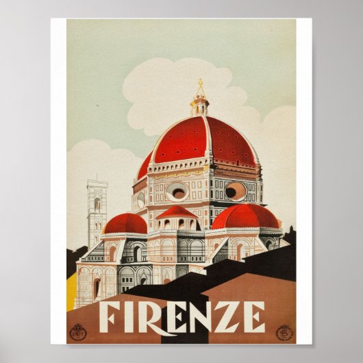 FIRENZE DUOMO POSTER (Voorkant)