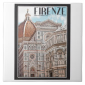 Firenze Duomo Tegeltje (Voorkant)
