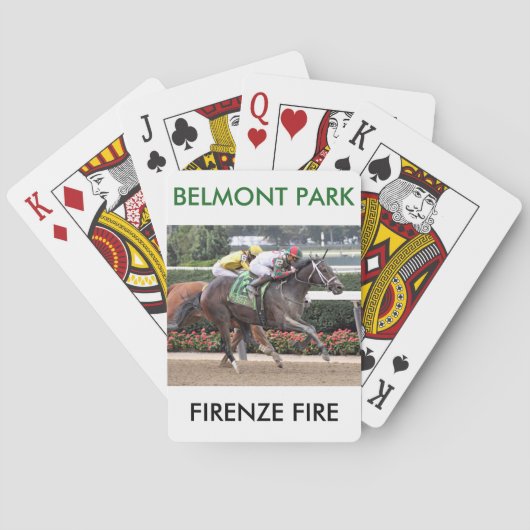 Firenze Fire Irad Ortiz Jr Pokerkaarten (Achterkant)