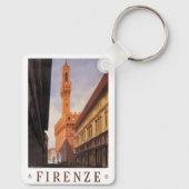 Firenze, Firenze, Palazzo Vecchio,  Italië Sleutelhanger (Achterkant)
