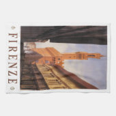 Firenze, Firenze, Palazzo Vecchio,  Italië Theedoek (Horizontaal)