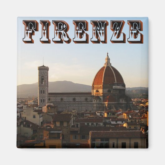 Firenze Florence Magnet (Voorkant)