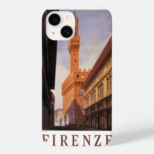 Firenze, Florence, Palazzo Vecchio, Oud Italië Case-Mate iPhone Case (Achterkant)