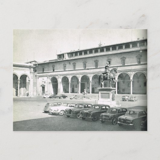 Firenze, Florence, S.Annuziata Briefkaart (Voorkant)