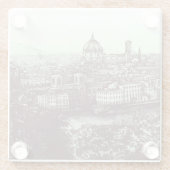 Firenze Glazen Onderzetter (Achterkant)