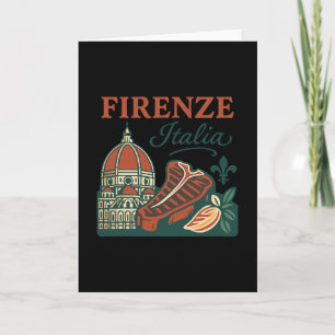 Firenze Italia Aandenken Florence Italië Eten En T Kaart
