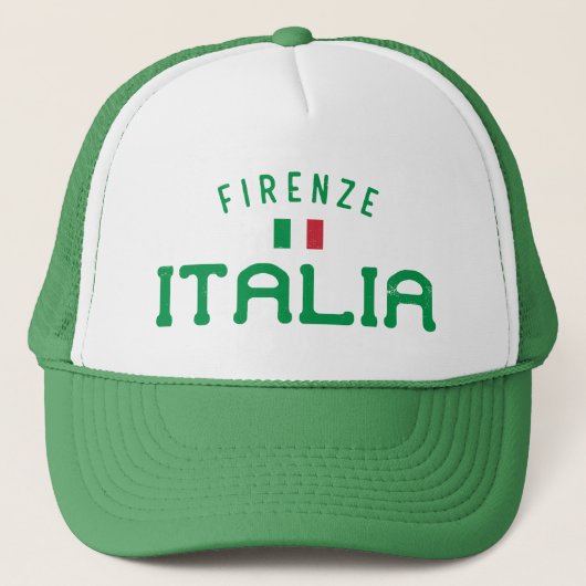 Firenze Italia (Florence Italië) Trucker Pet (Voorkant)