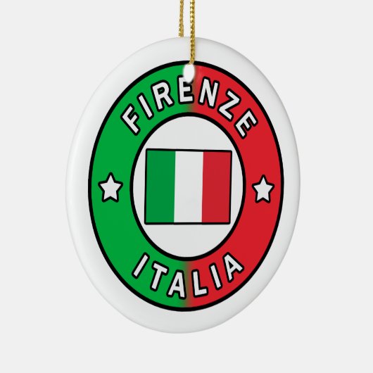 Firenze Italia Keramisch Ornament (Rechts)