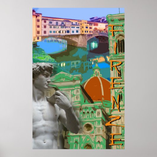 Firenze Italia Print (Voorkant)