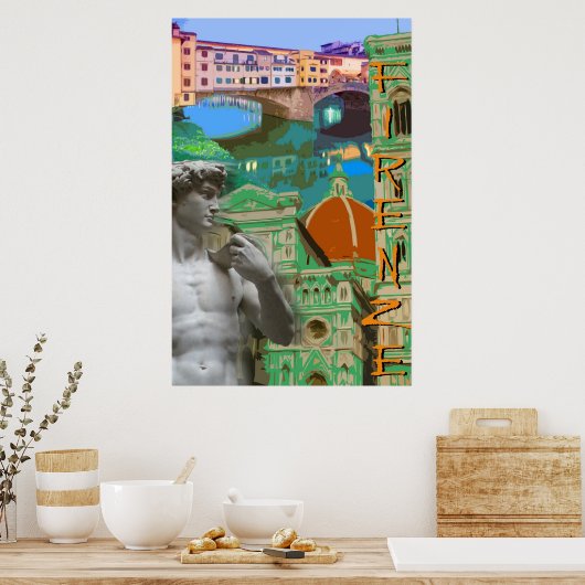 Firenze Italia Print (Keuken)