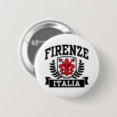Firenze Italia Ronde Button 5,7 Cm (Voorkant /achterkant)